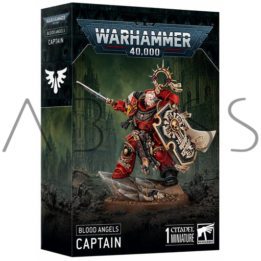 Space Marines - Captain with Relic Shield (Armageddon) (ARM-01) - Used