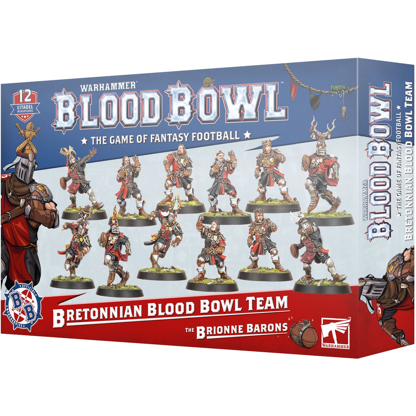 Blood Bowl Team - Bretonnian Team: The Brionne Barons (202-51)