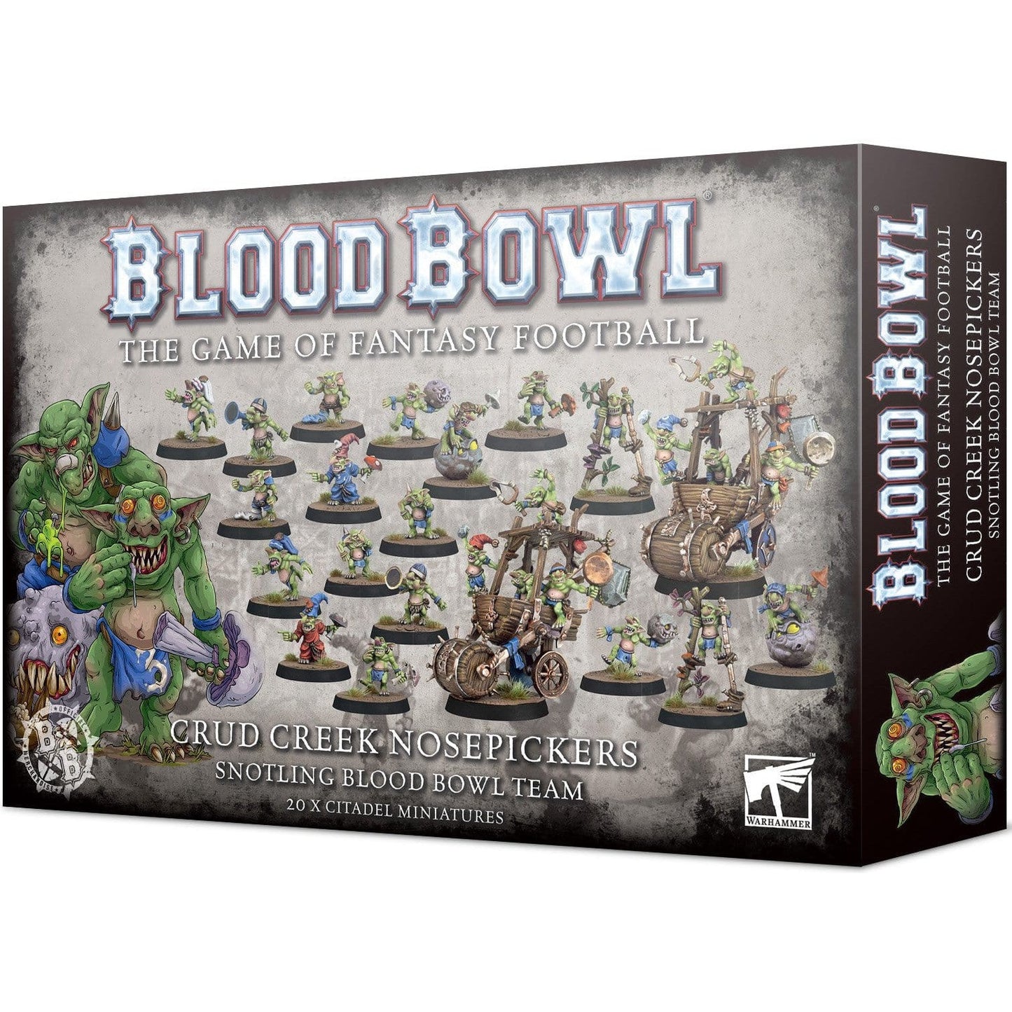 Blood Bowl Team - Snotling: Crud Creek Nosepickers (202-01)