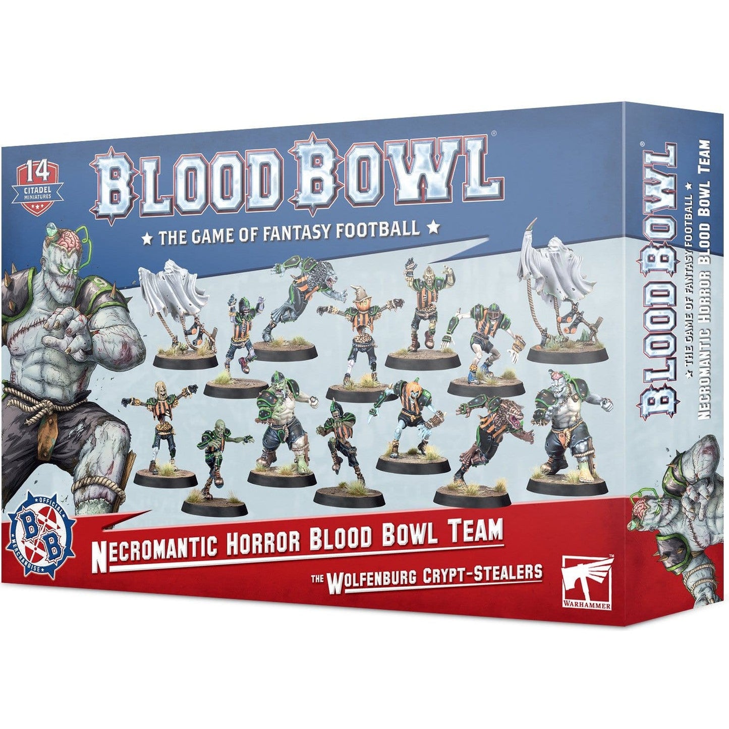 Blood Bowl Team - Necromantic Horror: Wolfenberg Crypt-Stealers ( 202-07 )