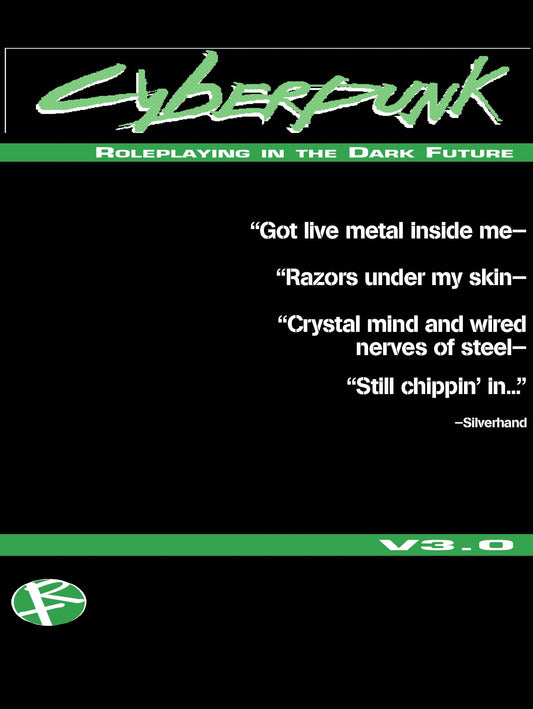 Cyberpunk RPG 3rd ed. - Core Rulebook