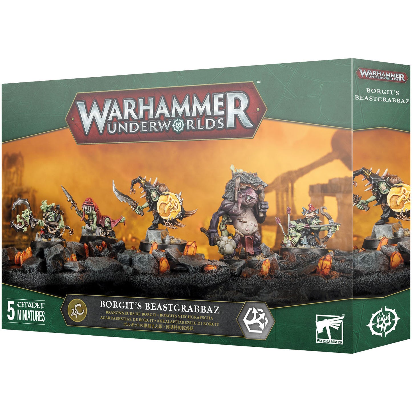Warhammer Underworlds - Borgit's Beastgrabbaz ( 109-33 )