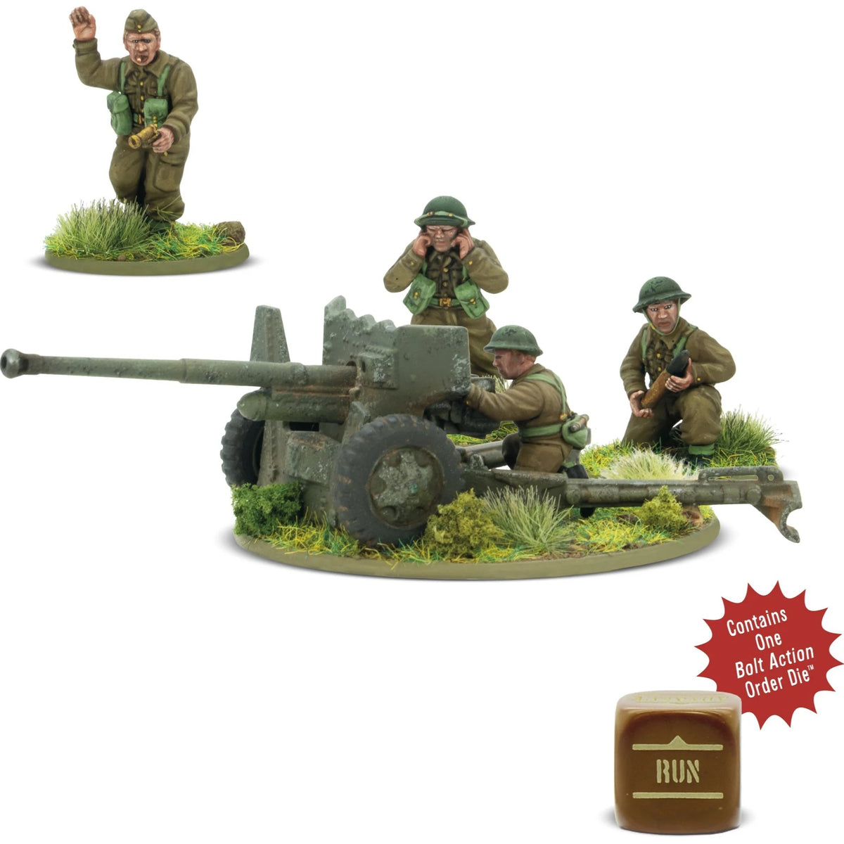 British 6-pounder anti-tank gun
