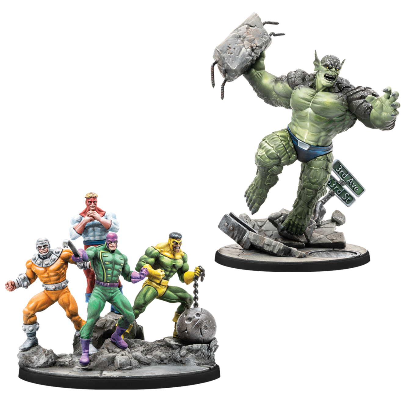 Marvel Crisis Protocol - Abomination & Wrecking Crew (CP162)