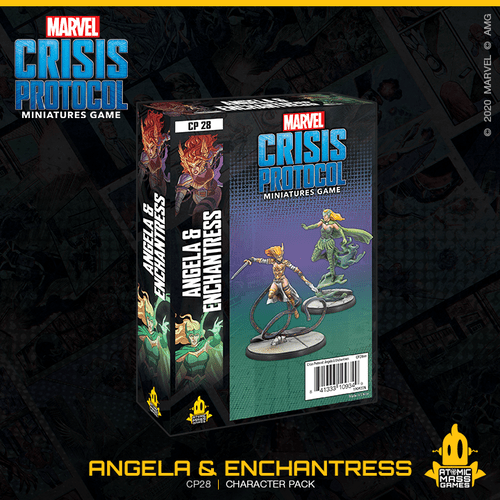 Marvel Crisis Protocol - Angela & Enchantress ( CP28 )