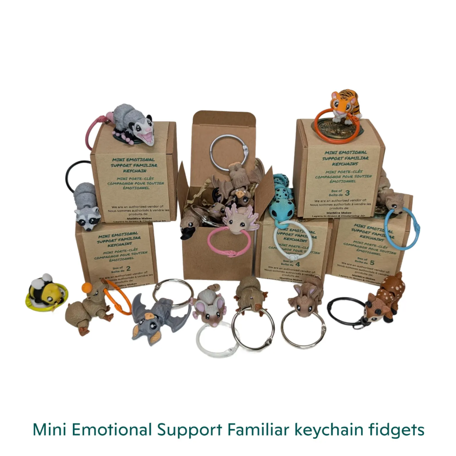 Dragon Master Hoard - Mini Familiar keychains
