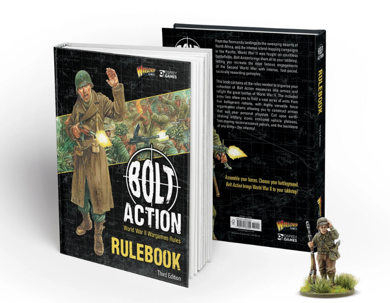 Bolt Action Rulebook 3rd Edition with Exclusive Miniatures