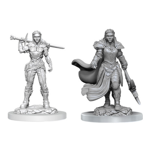 Wizkids Unpainted Minis - Orc Fighter Female (90405)