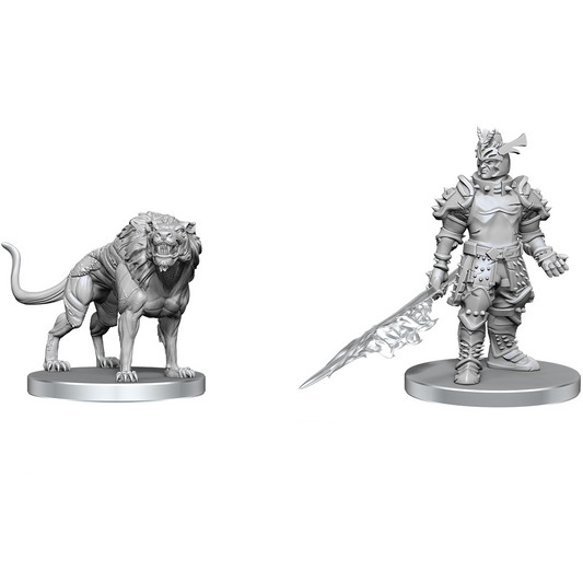D&D Unpainted Minis: Hell Hound & Narzugon (90857)