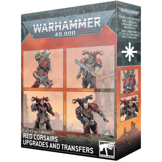 Chaos Space Marines - Red Corsairs Upgrades and Transfers (43-112)