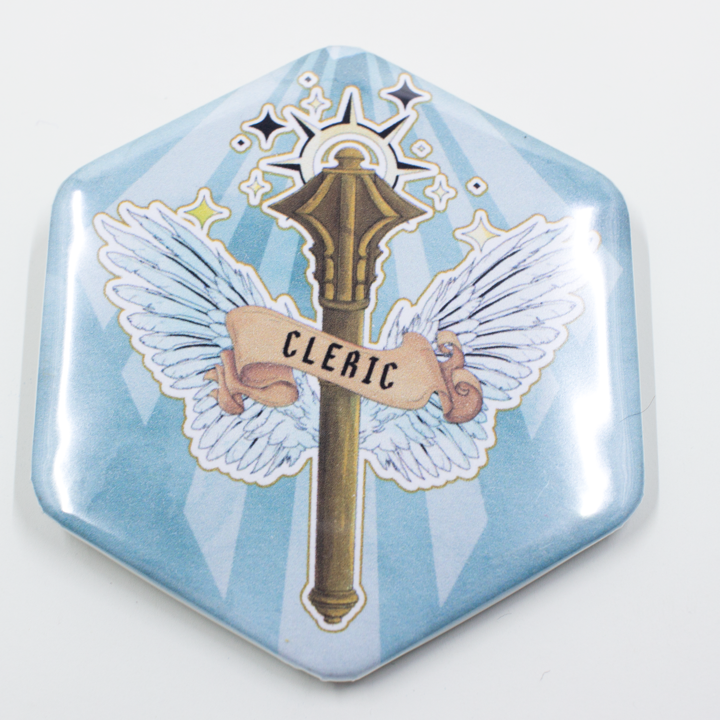 Blue Crystal Atelier - Hexagonal RPG Class Buttons