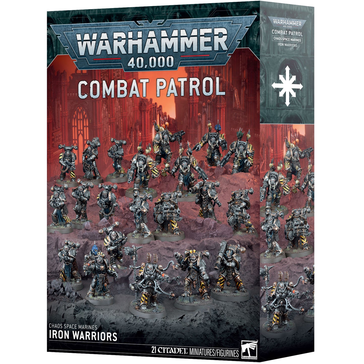 Combat Patrol: Chaos Space Marines - Iron Warriors (73-434)