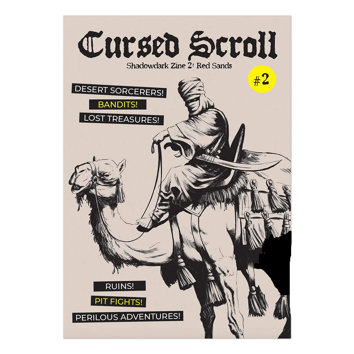 Shadowdark - Zine - Cursed Scroll #2 Red Sands