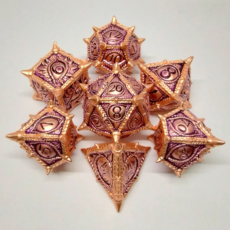 Eldritch Eye Dice Set - Rose Gold