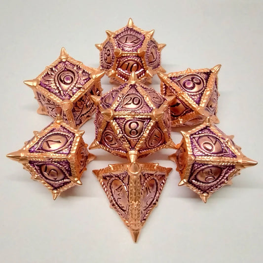 Eldritch Eye Dice Set - Rose Gold