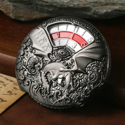 Dice Spinner: Deluxe Dragon - Black