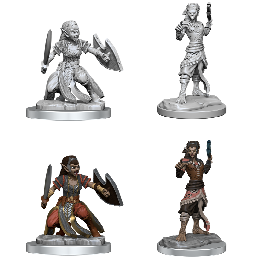 D&D Unpainted Minis - Shifter Fighter (90407)