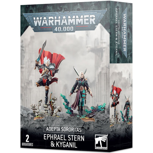 Adepta Sororitas - Daemonifuge Ephrael Stern and Kyganil ( 40-50 )