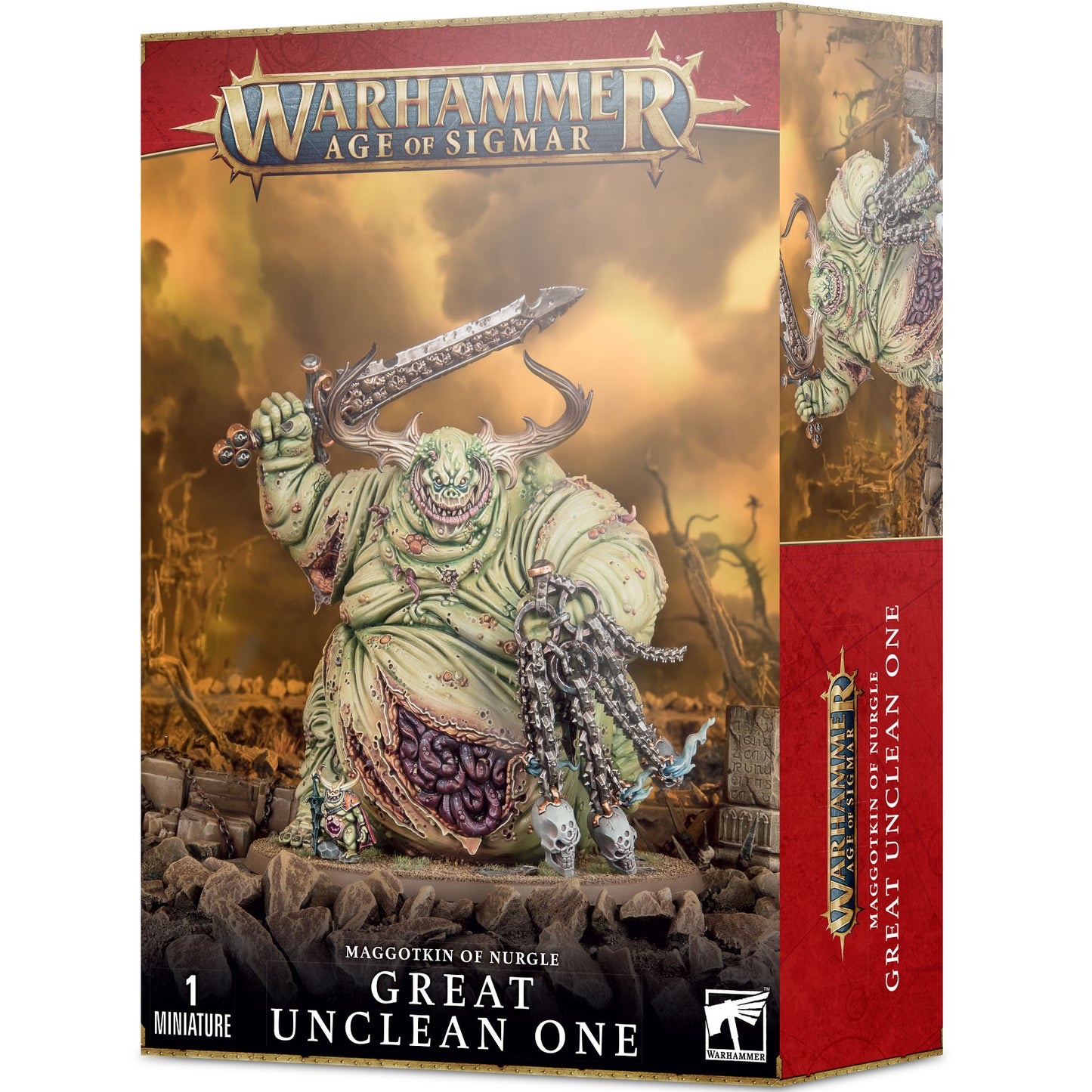 Maggotkin of Nurgle - Great Unclean one / Rotigus ( 83-41 )
