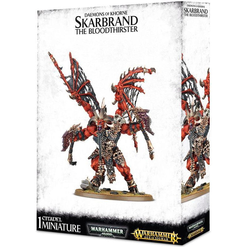 Daemons of Khorne Skarbrand the Bloodthirster ( 97-28 ) - Used