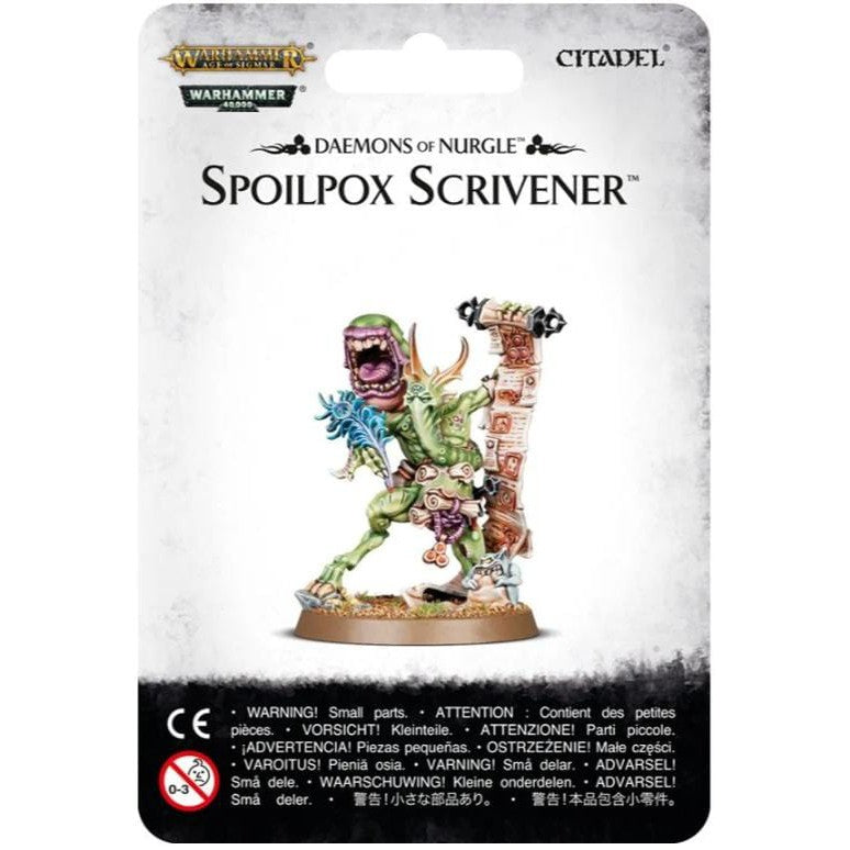Daemons of Nurgle Spoilpox Scrivener ( 83-47-W )