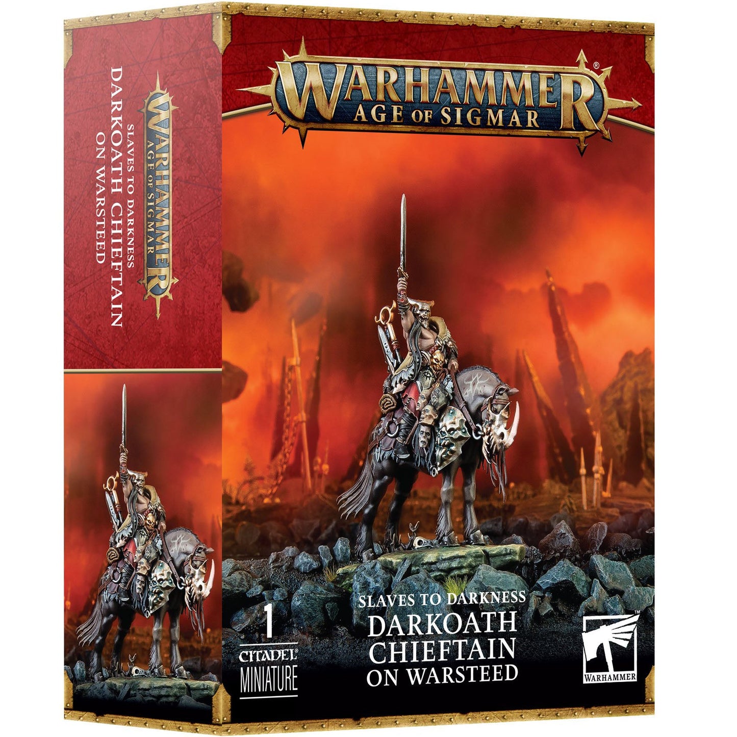 Slaves to Darkness - Darkoath Chieftain on Warsteed ( 83-53 )