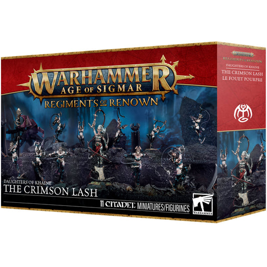 Daughters of Khaine - Regiment of Renown: The Crimson Lash (85-25)