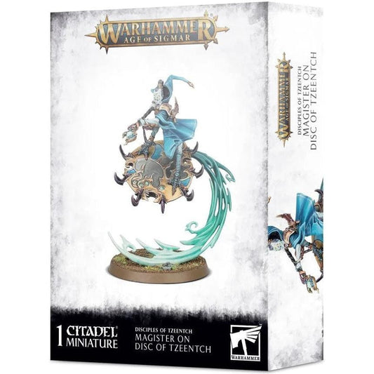Disciples of Tzeentch Magister on Disc of Tzeentch ( 97-39 ) - Used