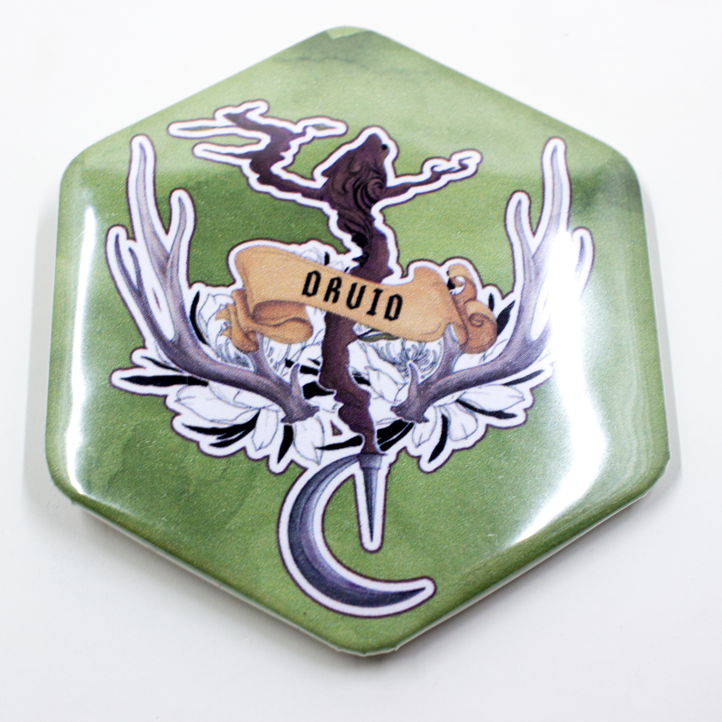 Blue Crystal Atelier - Hexagonal RPG Class Buttons