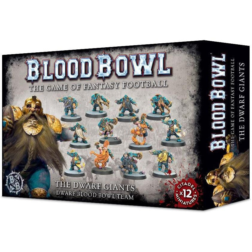 Blood Bowl Team - Dwarf: The Dwarf Giants ( 200-17-W )