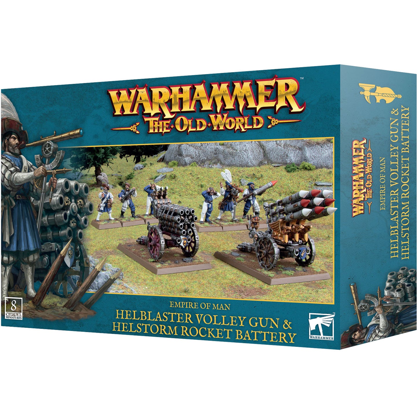 Empire of Man - Helblaster Volley Gun and Helstorm Rocket Battery (06-114)