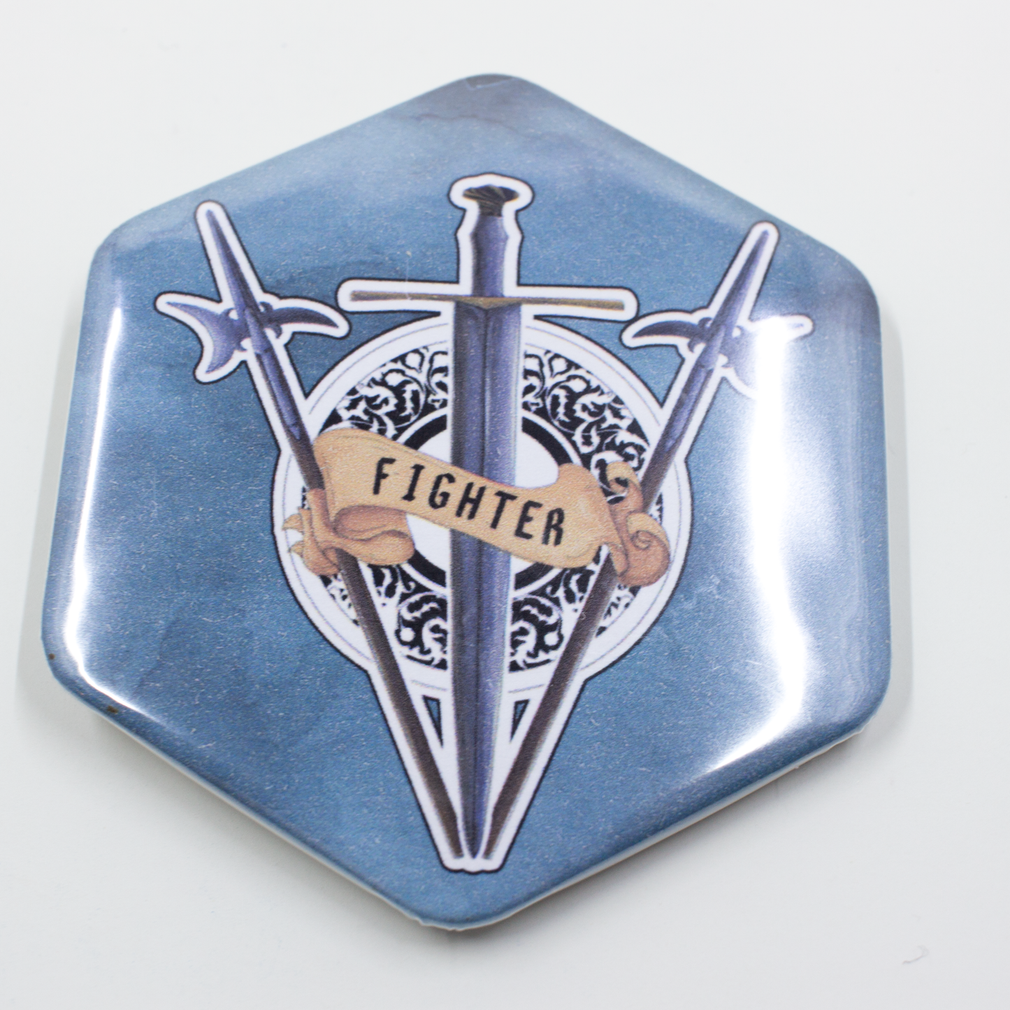 Blue Crystal Atelier - Hexagonal RPG Class Buttons