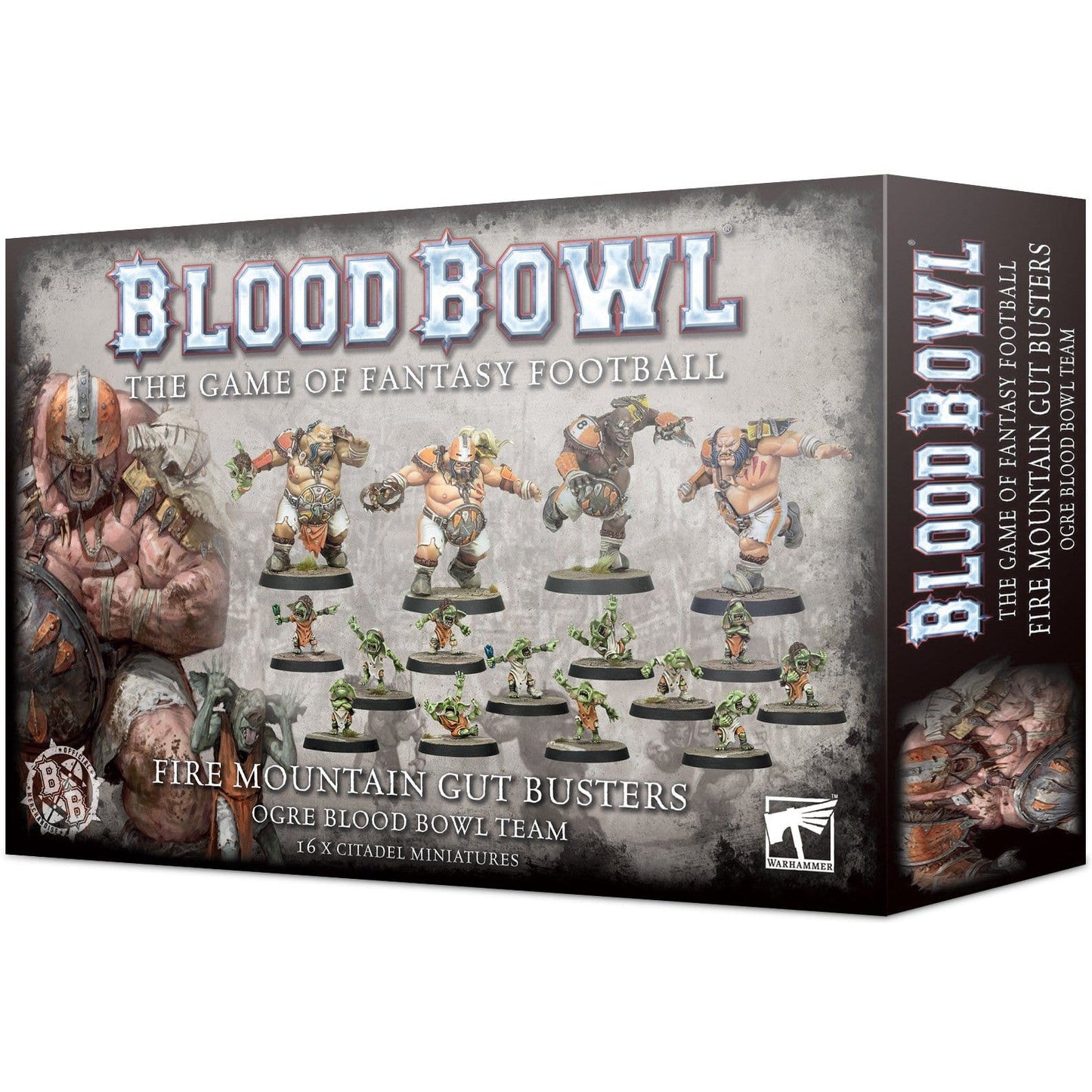 Blood Bowl Team - Ogre: Fire Mountain Gut Busters ( 202-02 )