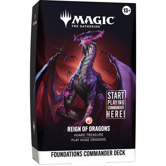 MTG - Foundations - Commander Deck: Reign of Dragons