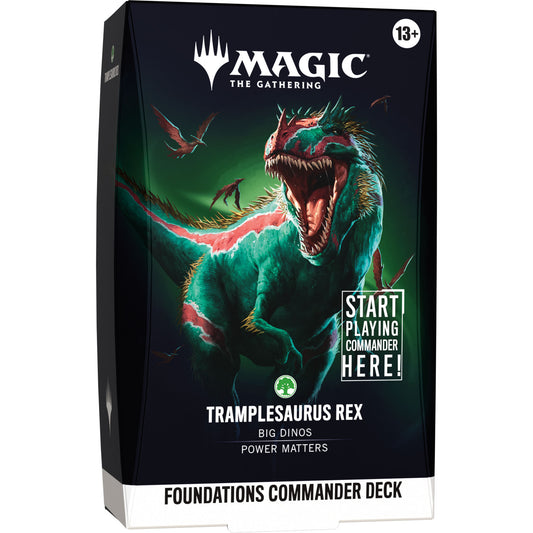MTG - Foundations - Commander Deck: Tramplesaurus Rex