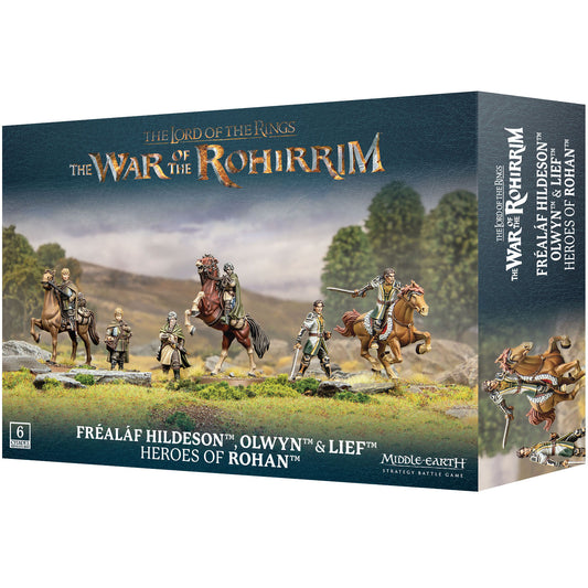 Middle-Earth - Frealeaf Hildeson and Olwyn and Lief Heroes of Rohan (30-99)