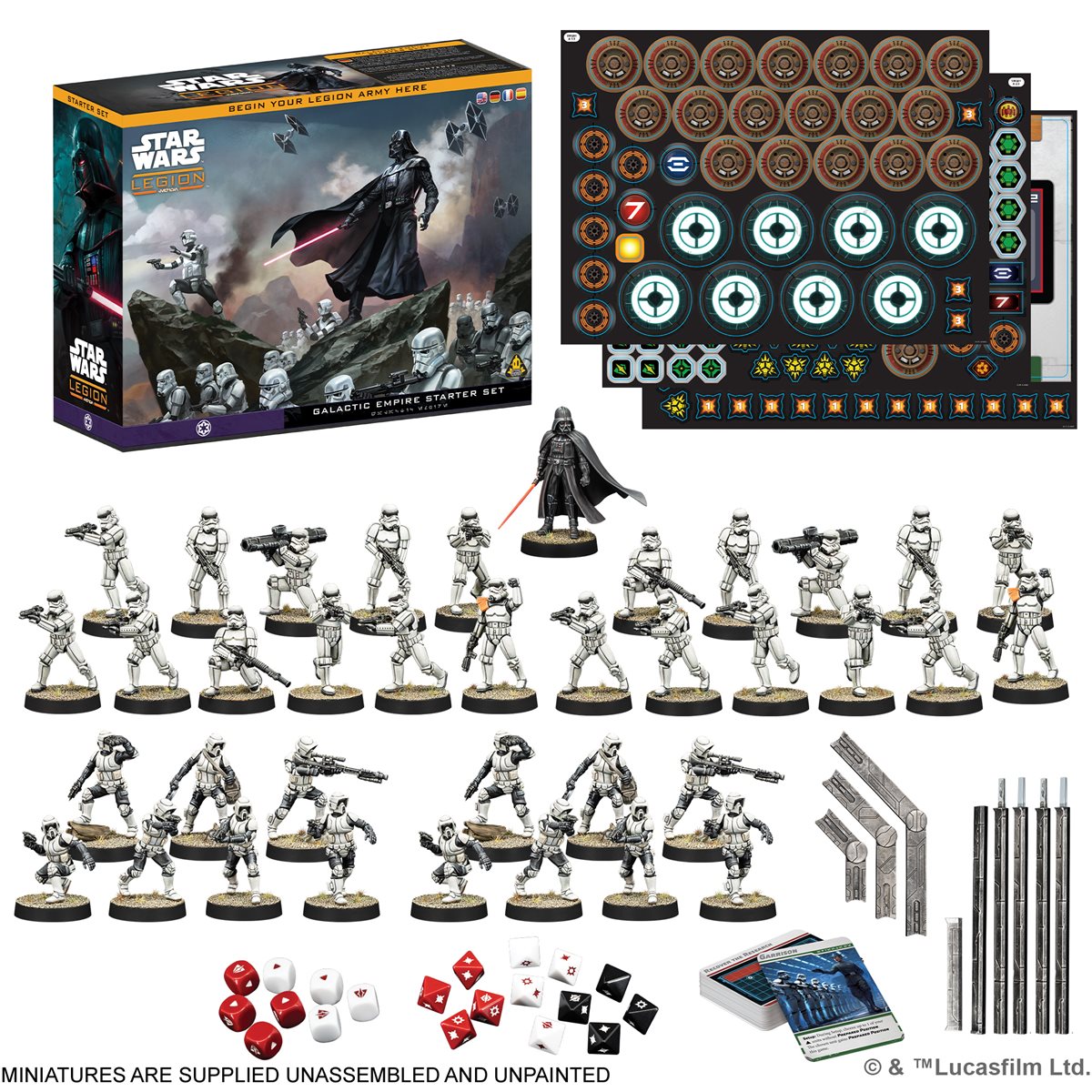 Star Wars: Legion - Galactic Empire - Starter Set (SWQ02) - Preorder