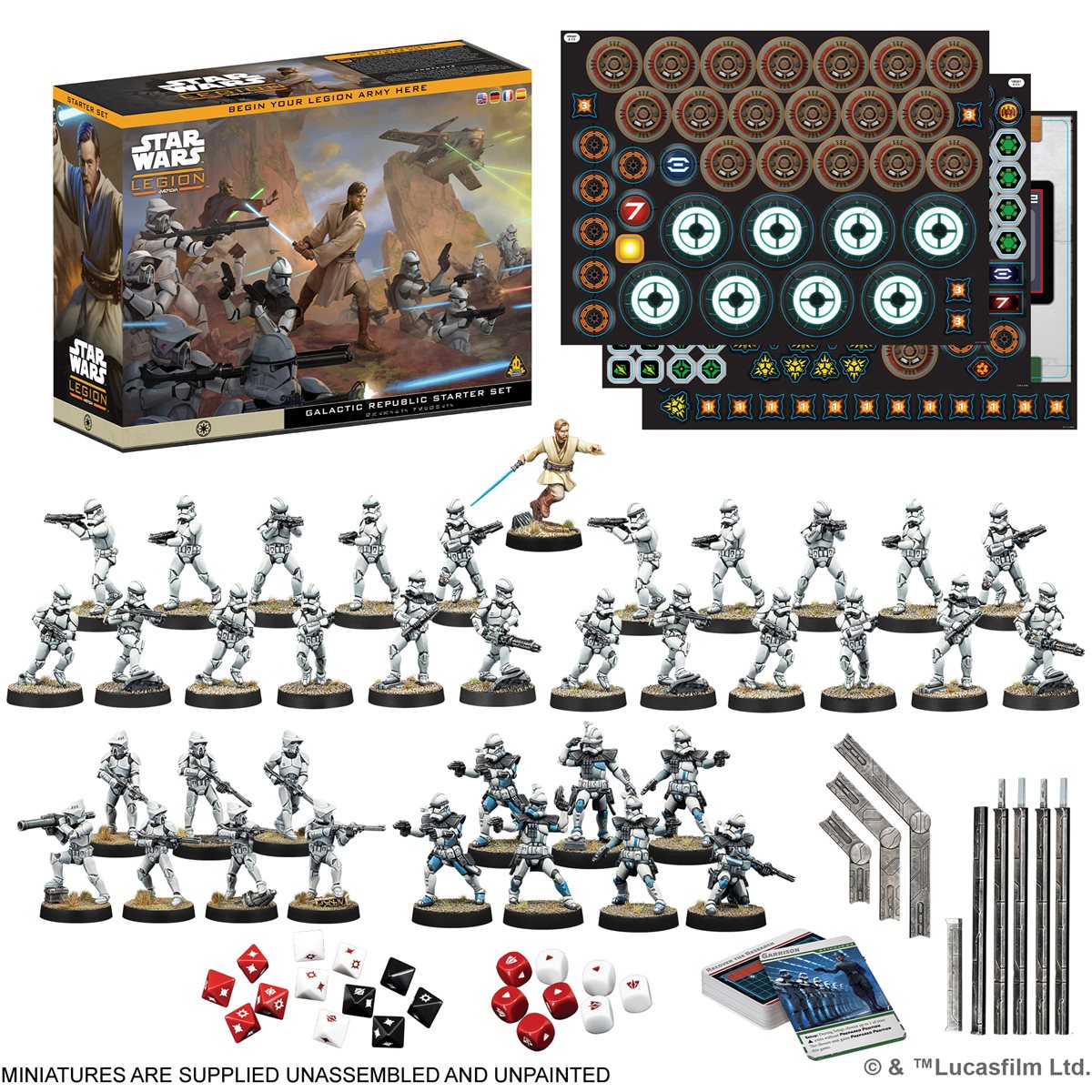 Star Wars: Legion - Galactic Republic - Starter Set (SWQ19) - Preorder