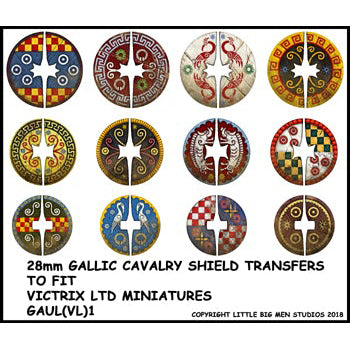 Gallic Cavalry Shield Transfers 1