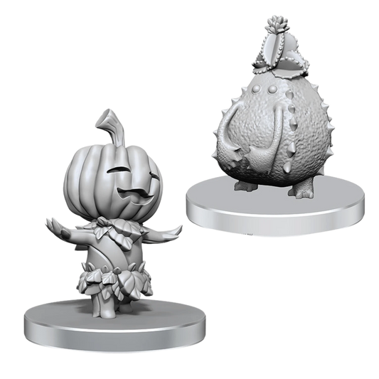 D&D Unpainted Minis: Gourd Leshy and Cactus Leshy (90821)