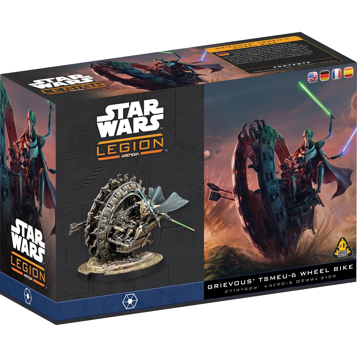 Star Wars: Legion - General Grevious On Wheel Bike (SWQ31) - Preorder