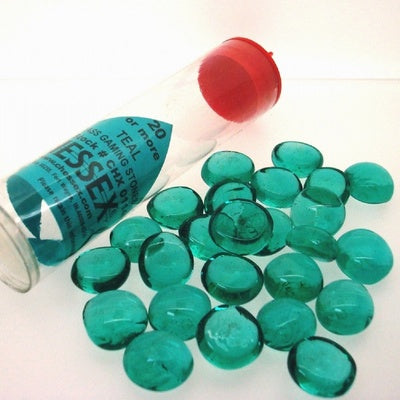Glass Stone Counter 20+ Teal