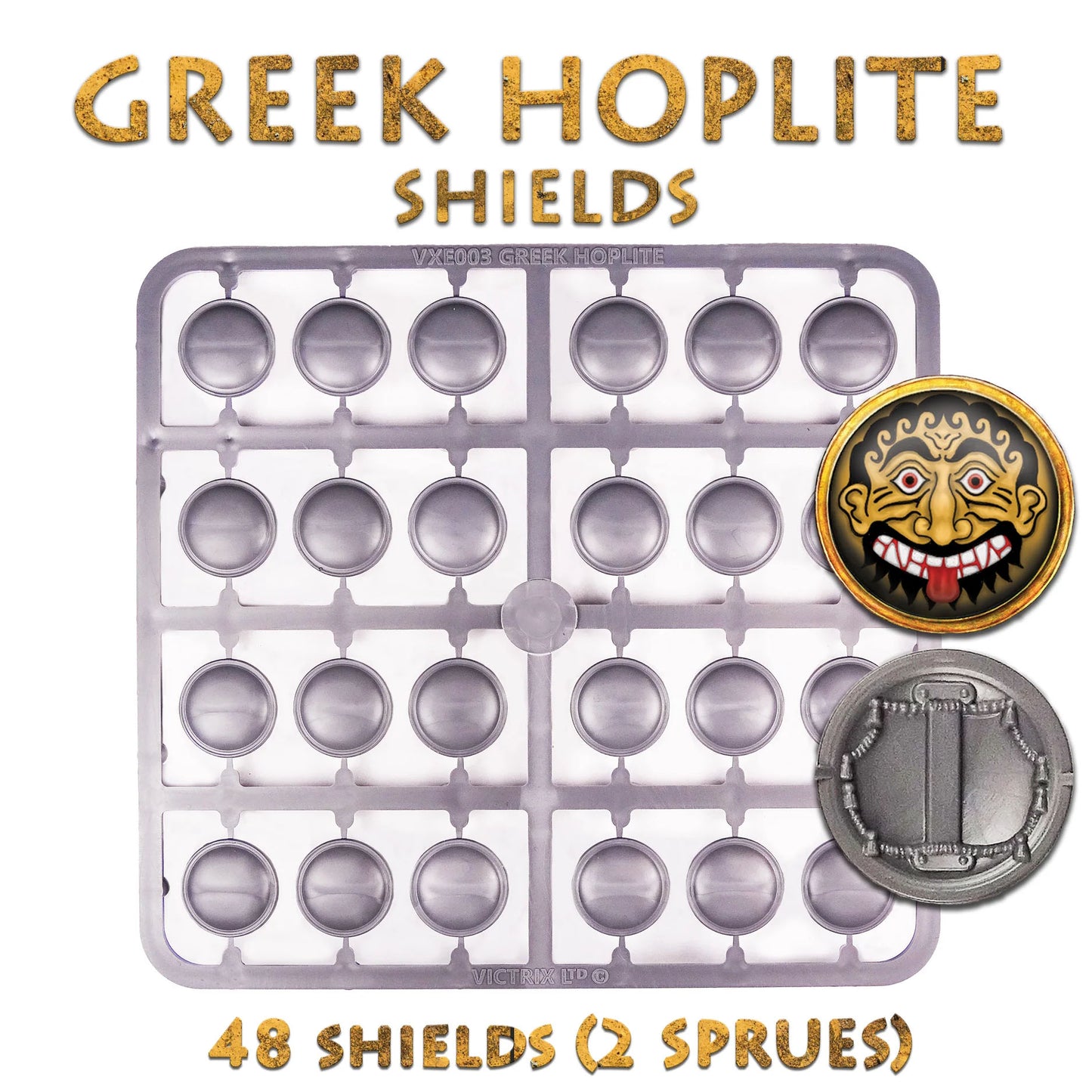 Greek Hoplite Shields x 48