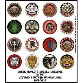 Greek Hoplite shield designs 2