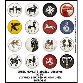 Greek Hoplite shield designs 5
