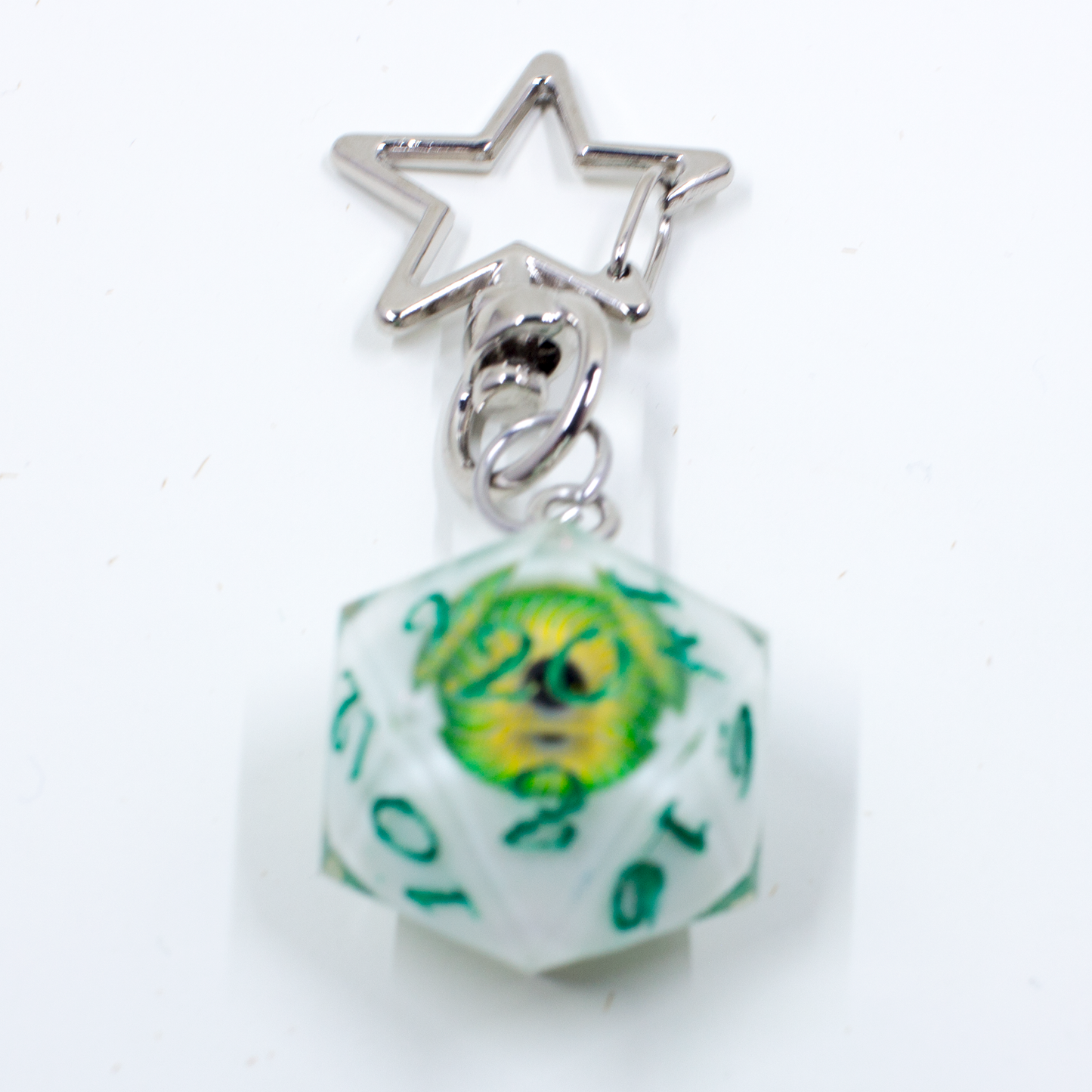 Blue Crystal Atelier - D20 Keychain