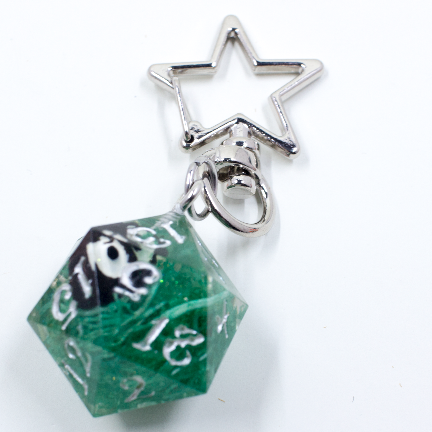 Blue Crystal Atelier - D20 Keychain