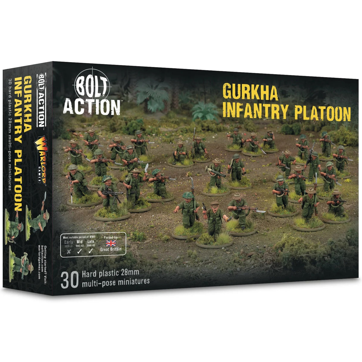 Gurkha infantry platoon
