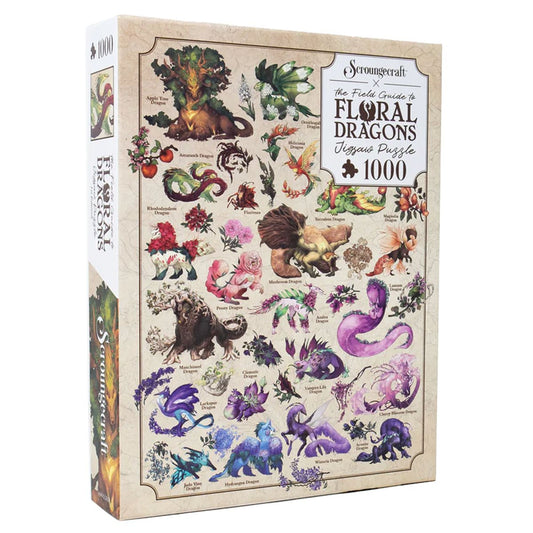 Puzzle - The Field Guide to Floral Dragons: Dragons