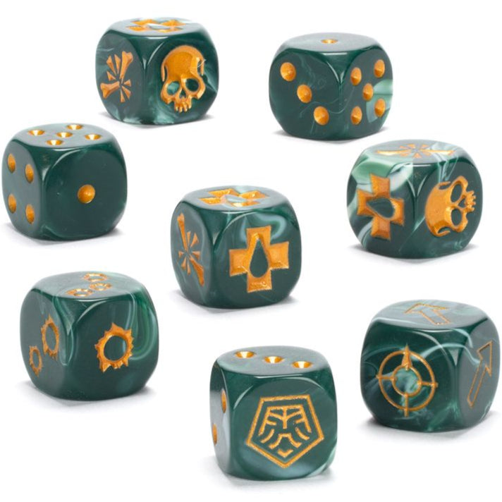Necromunda Dice - Halls of the Ancients ( 301-40 )